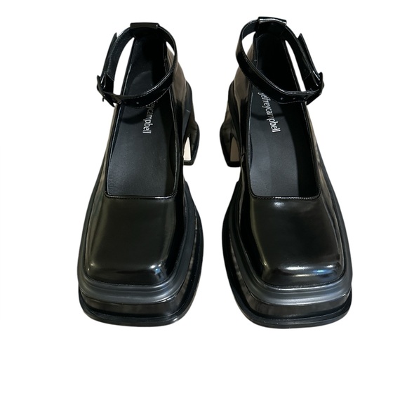 Jeffrey Campbell /free people Lizzy Mary Jane platform shoes